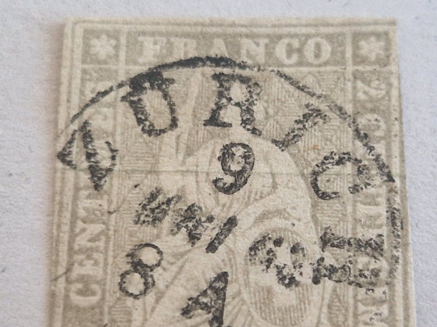 Alle Briefmarken: Strubel 21G, signiert, Top, ab 1.- – Gebraucht aus Burgdorf von Glossy01 1
