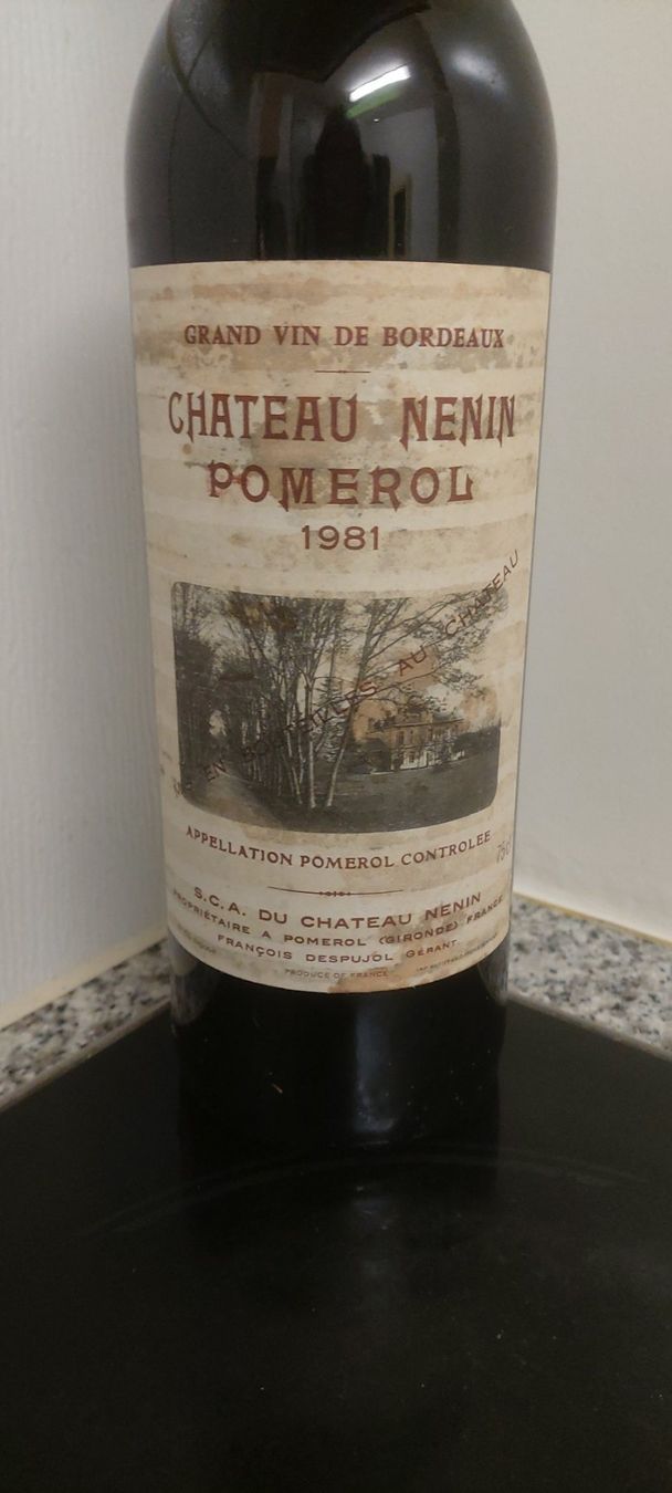 Vino: Chateau Nenin 1981 Pomerol – Nuovo (secondo la descrizione) da Grenchen venduto da poggione 1