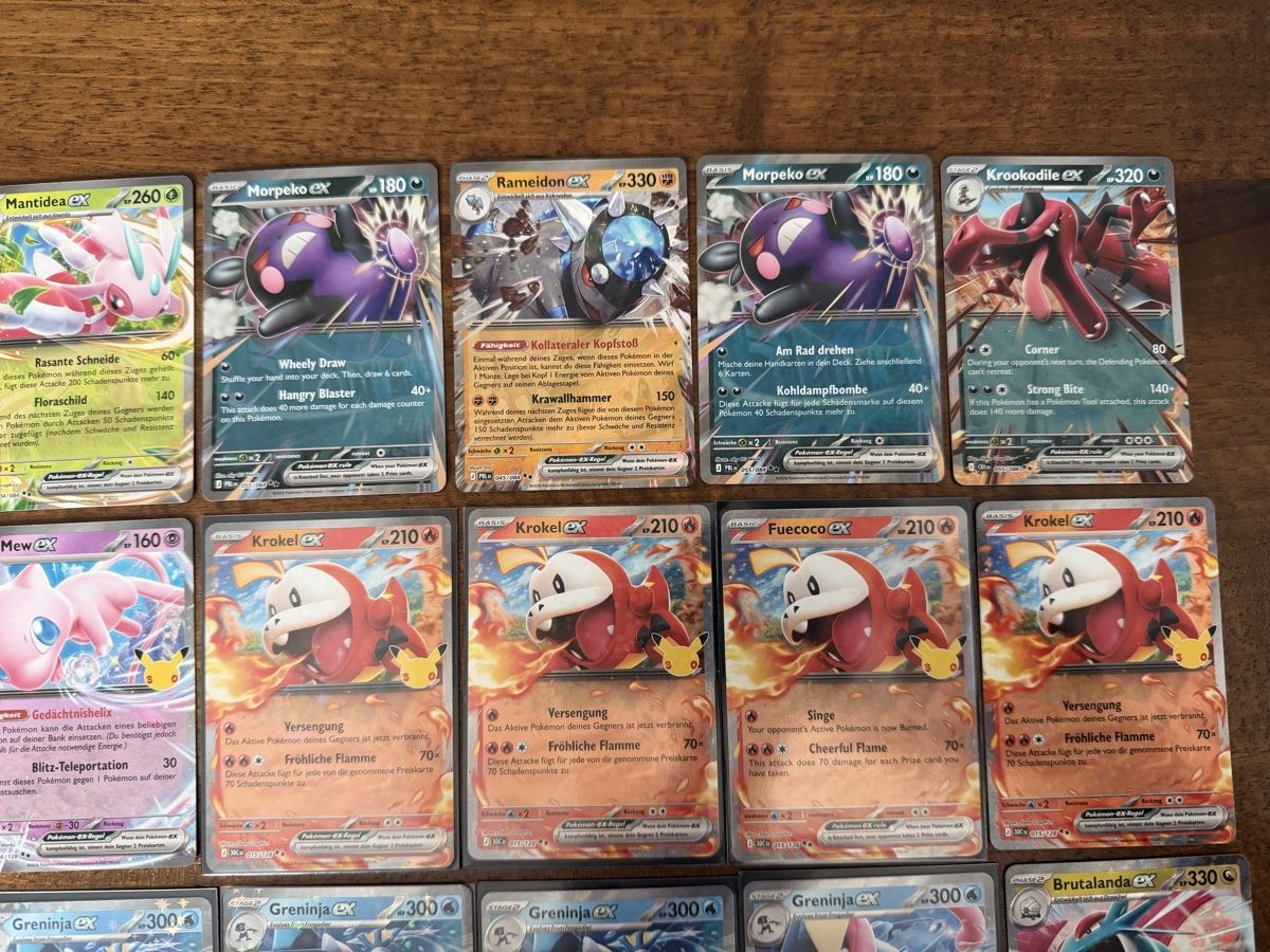 Pokémon Cartes à collectionner: Pokemon ex Karten ab 1 CHF – Neuf (Voir description) à Au SG par Bego1 2