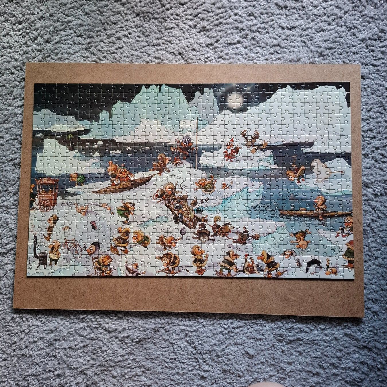 Heye Puzzles: Loup Puzzle "Eskimo-Party" komplett – Gebraucht aus Hombrechtikon von Tinea82