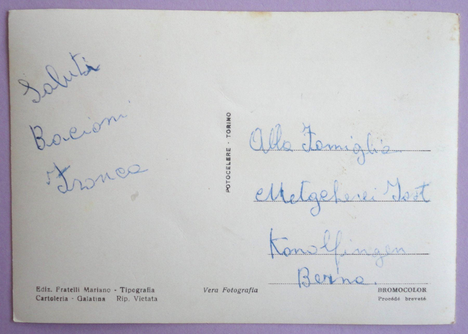 Cartoline postali: Nardo (Lecce) - Piazza Salandra – Usato da Fétigny venduto da Billy2miny 1
