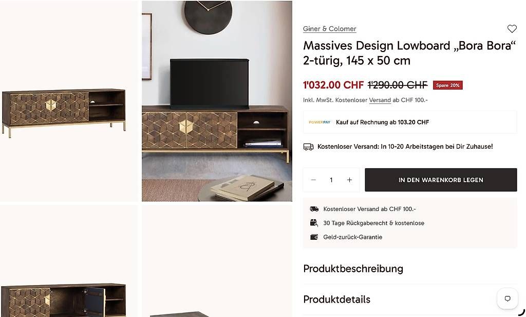 Mobili TV: Neu TV Schrank – Nuovo e nell'imballaggio originale da Oftringen venduto da kar_y2tf 4