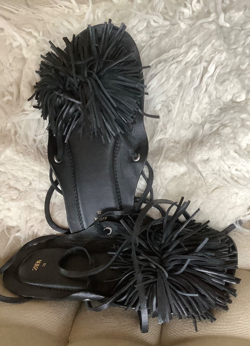 Zara Scarpe da donna: Zara StudioLeder  Sandalen – Nuovo e nell'imballaggio originale da Zug venduto da natiak01 3