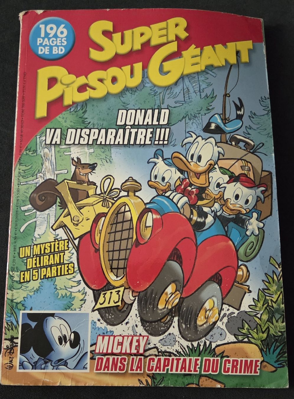 Comics: Super Picsou Géant 313 Donald va disparaître BD – Gebraucht aus Carouge GE von LidieLot