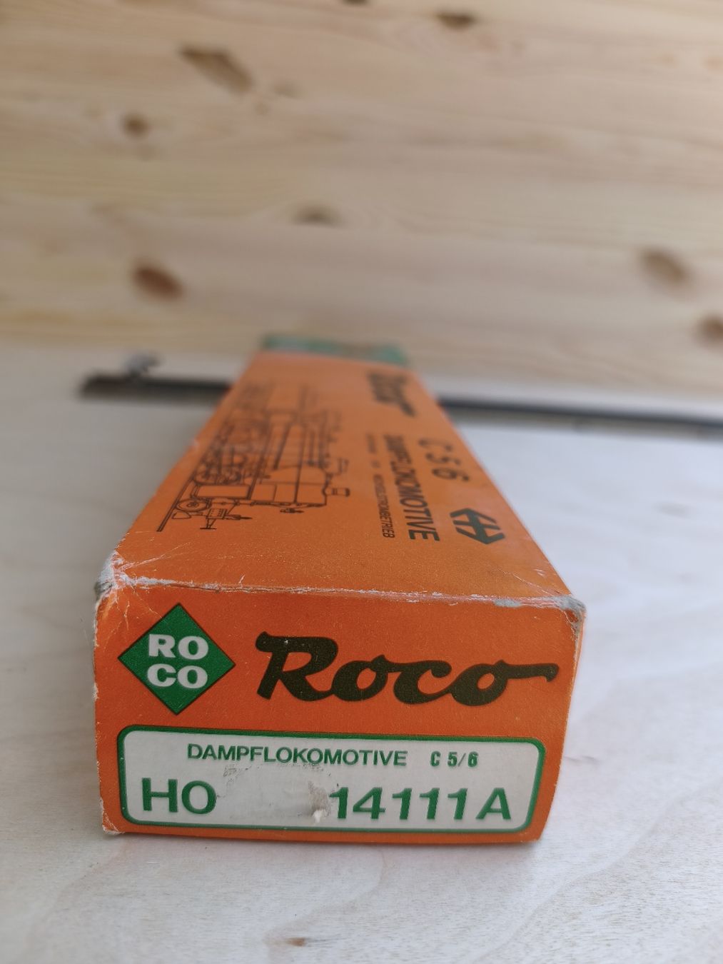Roco Modellini di ferrovie: Roco HO Dampflokomotive C 5/6 14111A – Difettoso da Augst BL venduto da Schubrahim 1