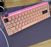 MelGeek MADE68 PRO+ Magnetische Gaming-Tastatur – Pink