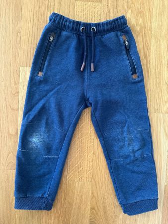 Kinder Hosen blau Jogging Grösse 92