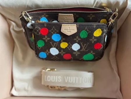 Louis Vuitton x Yayoi Kusama Multi Pochette Schultertasche