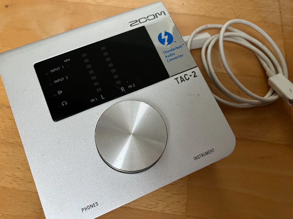 Zoom TAC-2 Thunderbolt Audiointerface für Intel-Macs (Gebraucht) in ...