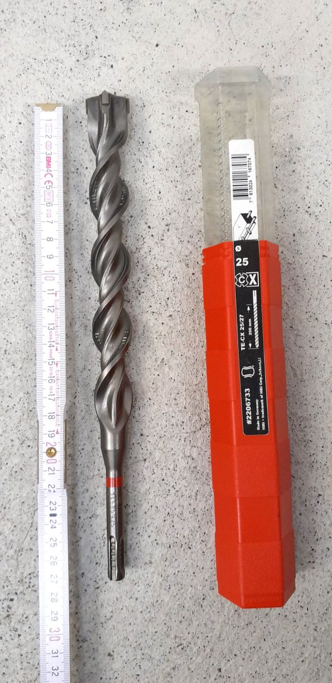 Hilti Trapani: Hilti Hammerbohrer TE-CX 25/27  # 2206733 – Nuovo e nell'imballaggio originale da Winterthur venduto da Norweg 2