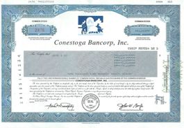 Conestoga Bancorp. Inc. 1994
