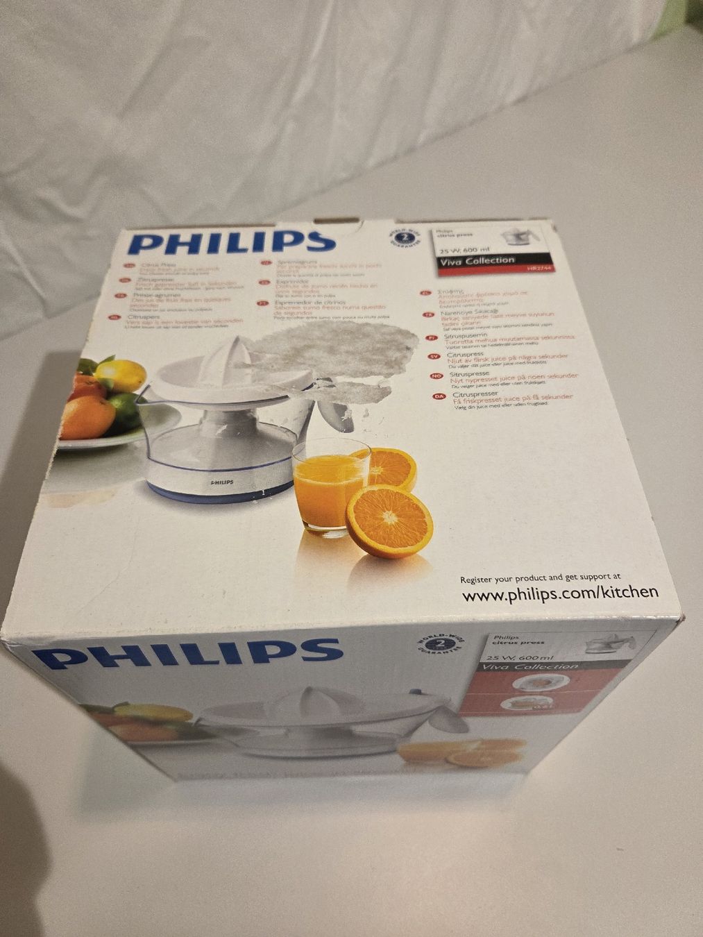 Philips Elettrodomestici da cucina: Philips Entsafter Viva Collection – Nuovo e nell'imballaggio originale da Niederrohrdorf venduto da micodeal 1