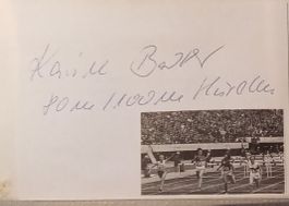Karin Balzer 1938-2019 Autogramm signiert Karte 10x15cm