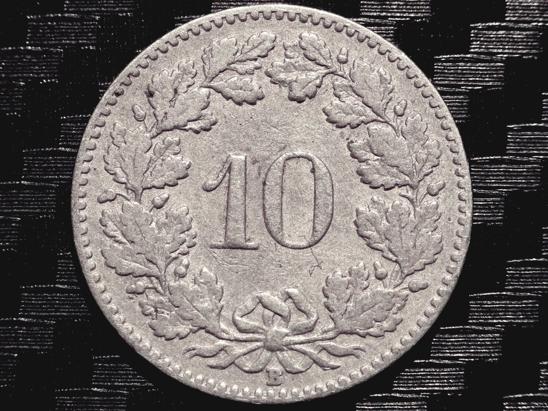 Alle Münzen: 1912 - 10 cts. 1.50 Mio.!! 2.93gr! – Gebraucht aus Courgenay von ZubR237 1