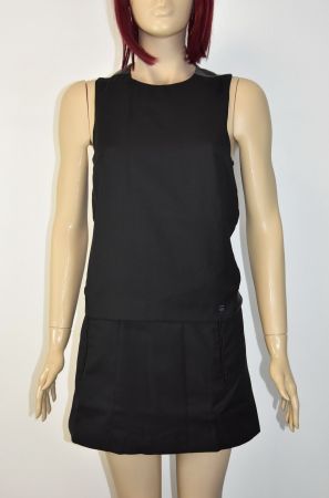 G-Star Raw Damen Kleid Minimal Dress Slimfit /schwarz/Gr.S
