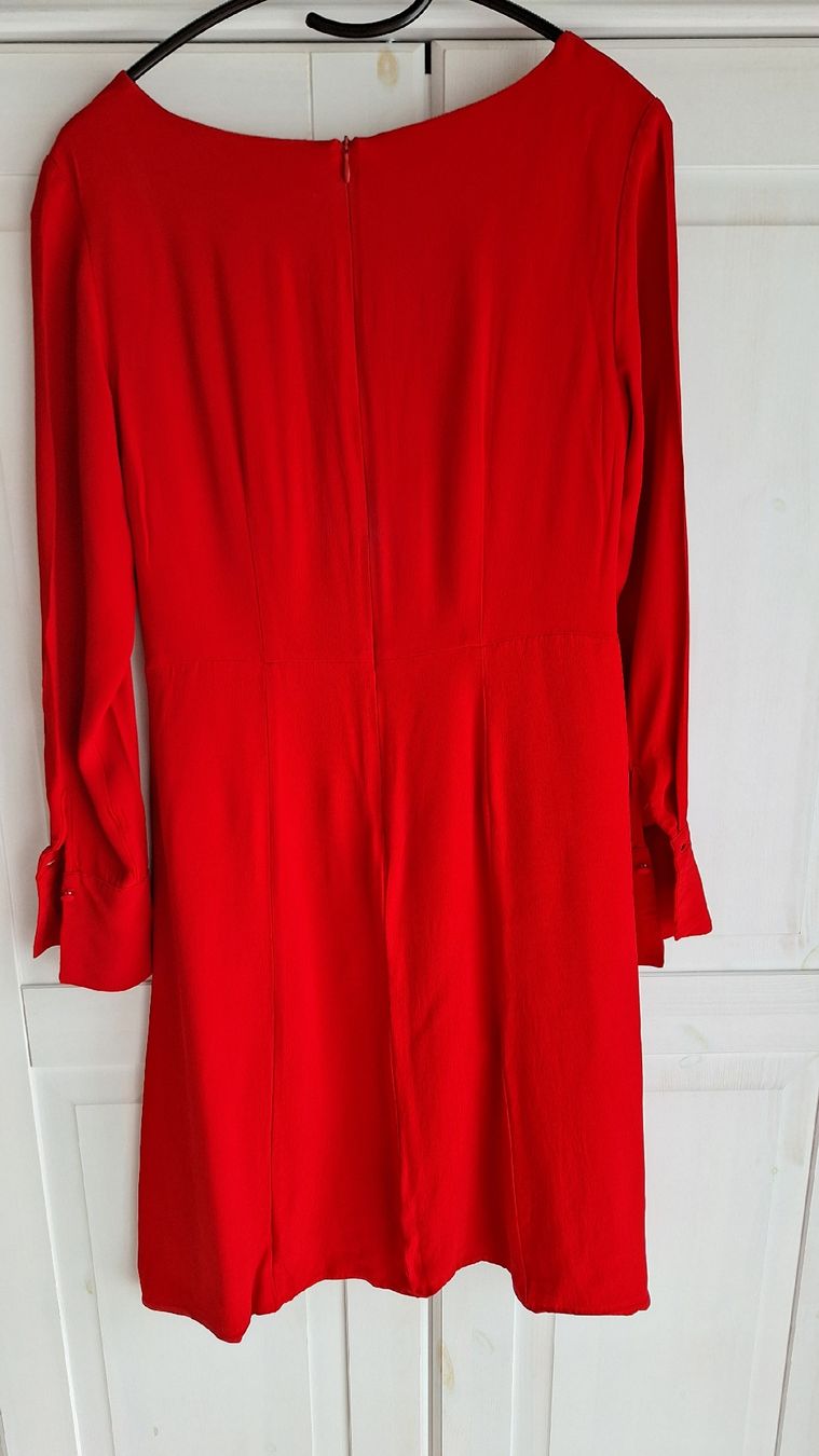 Vestiti: Hallhuber Kleid, Gr. 36, rot – Usato da werdenberg venduto da Nsmilles 3