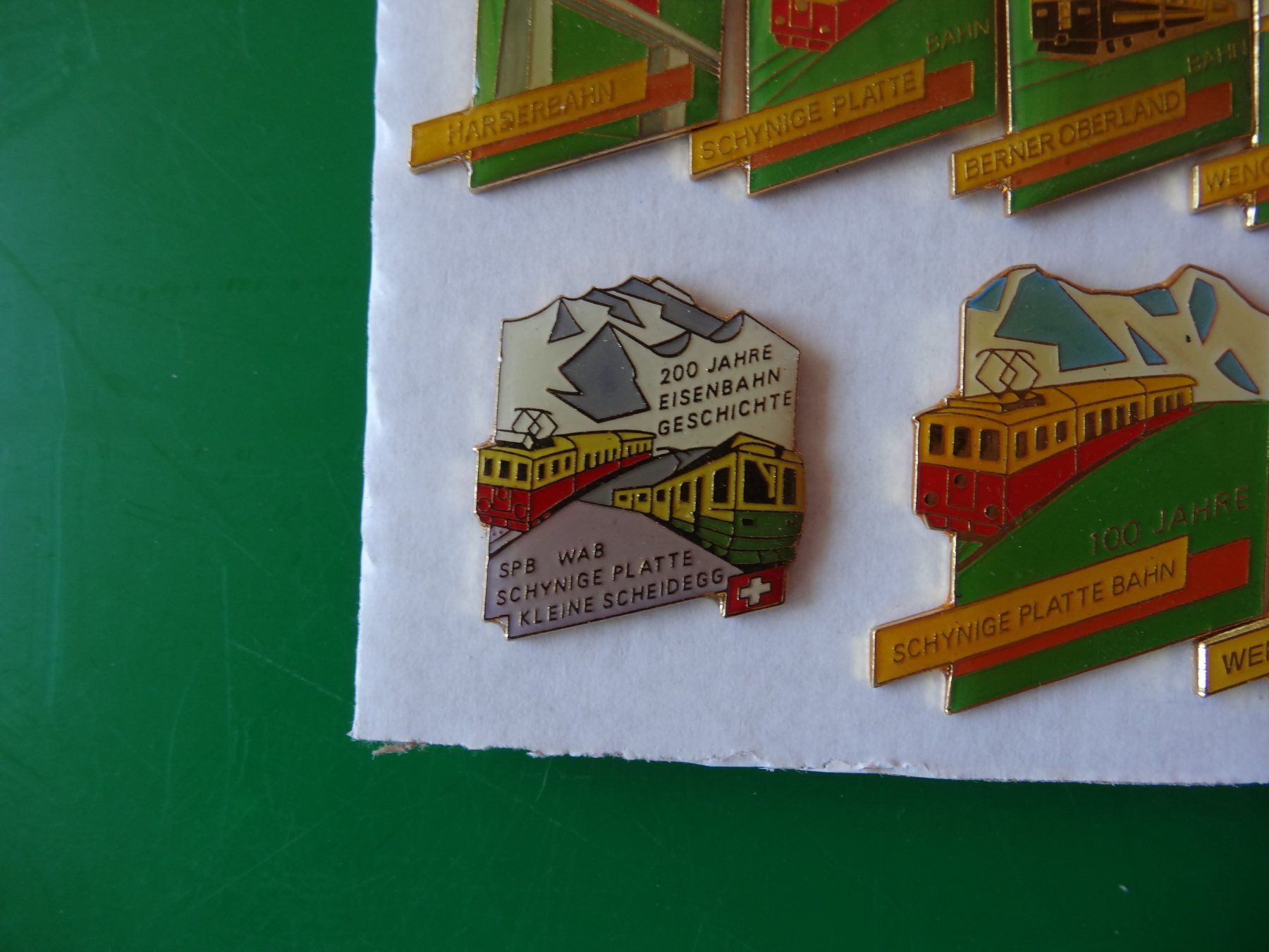 Placchette & Badge: Pins Bergbahnen Berner Oberland Konvolut – Usato da Hinwil venduto da Fusca 2