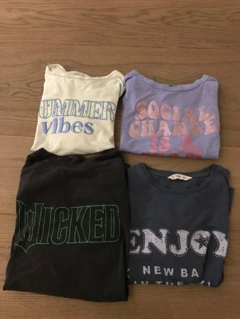 T-Shirt Set Mädchen Grösse 12–14 Jahre – verschiedene Styles