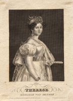 Stahlstich, Therese Königin von Bayern