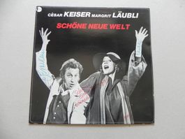 LP M. Läubli & C. Keiser Autogramm 1978