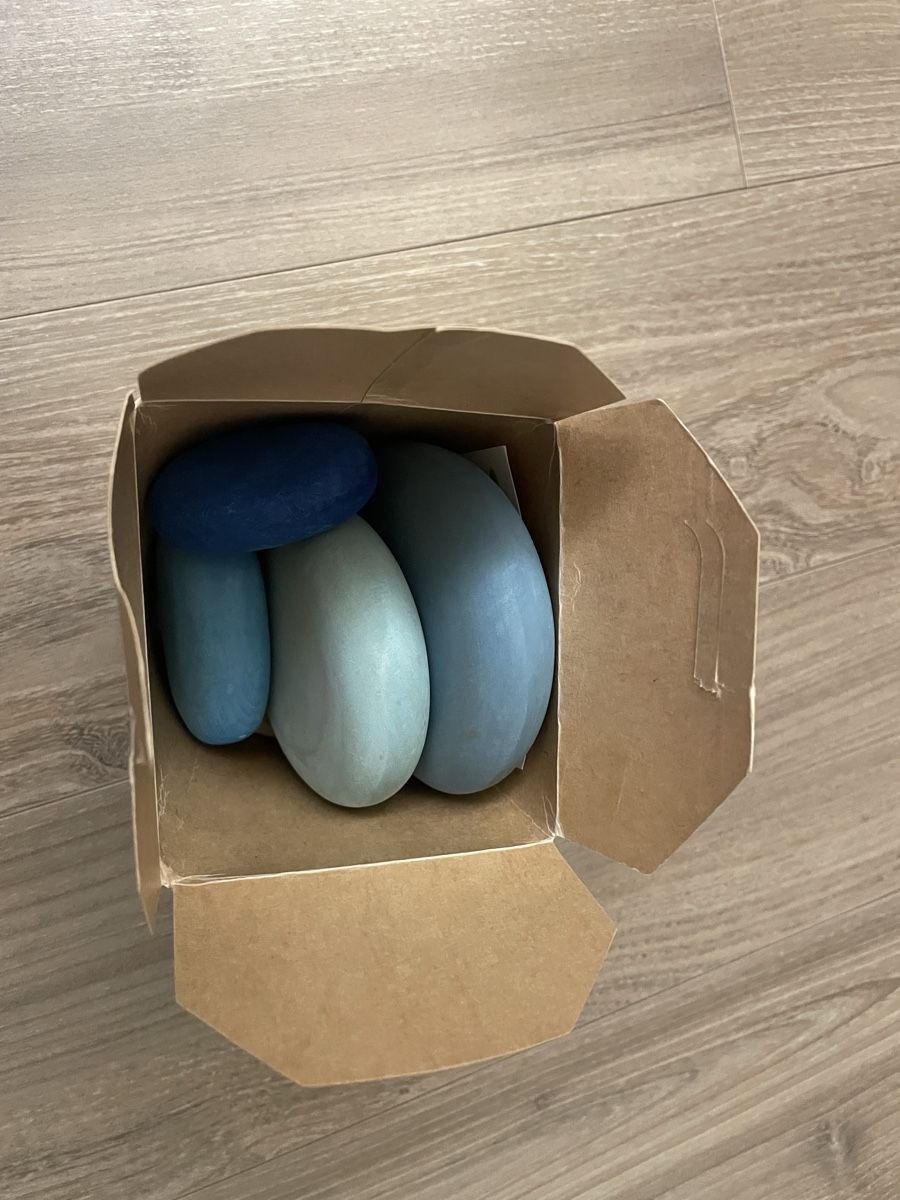 Jouets: Grimm's Flusskiesel Galets de rivière bleus – D'occasion à Sierre par Ruyfigas 2