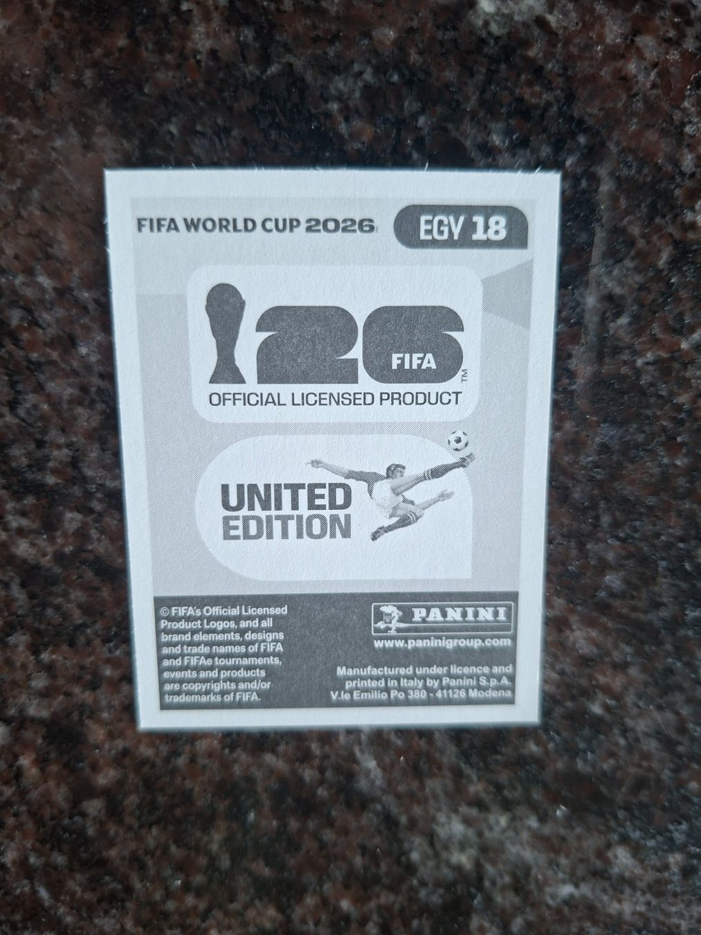 Panini Carte collezionabili: FIFA 2026 Mostafa Mohamed Panini EGY 18 – Nuovo (secondo la descrizione) da Erlinsbach venduto da pfunky 1