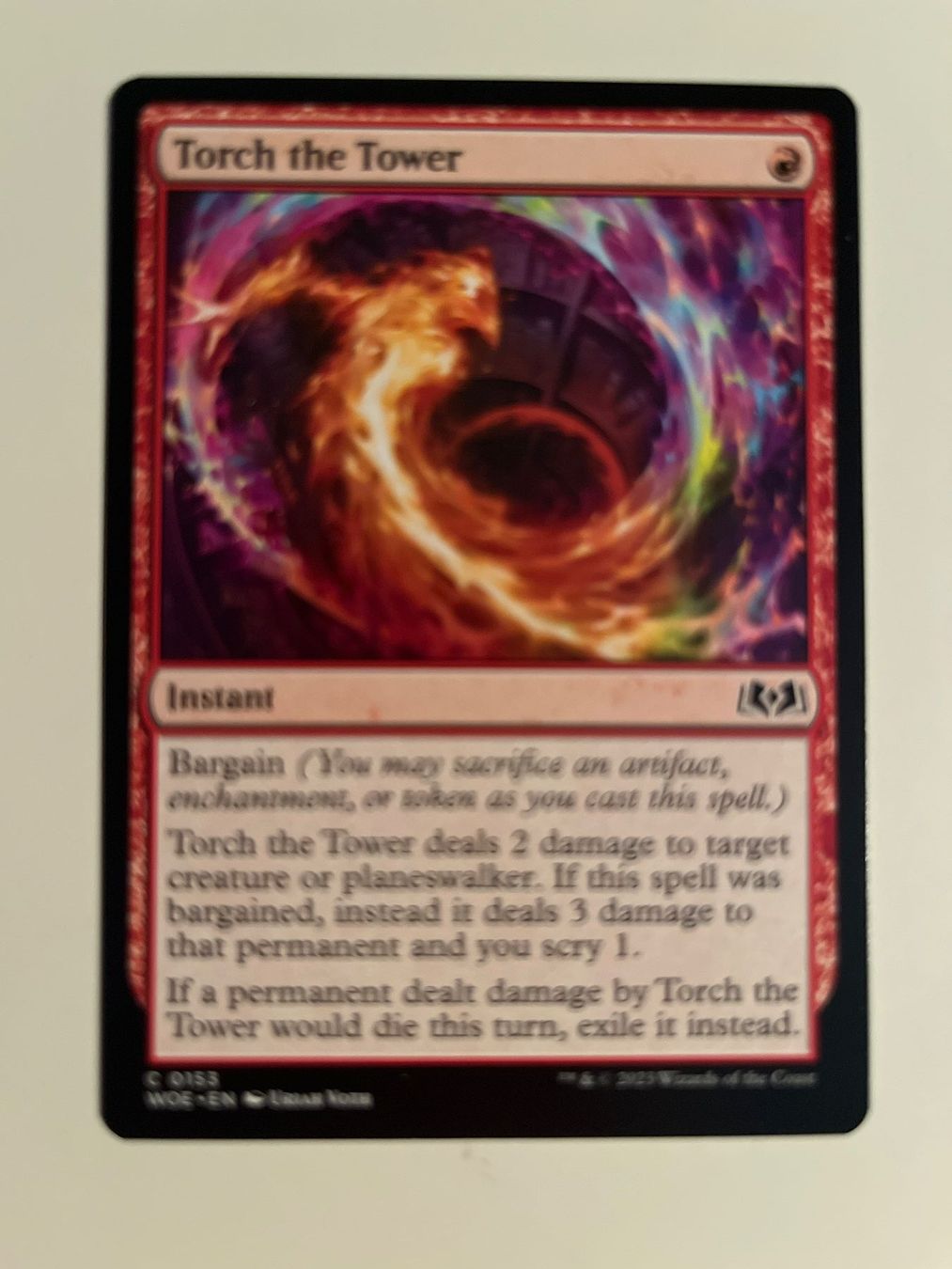 Magic The Gathering Cartes à collectionner: 1 x Torch the Tower - Magic: The Gathering - MtG – D'occasion à Kriens par Shadi1980