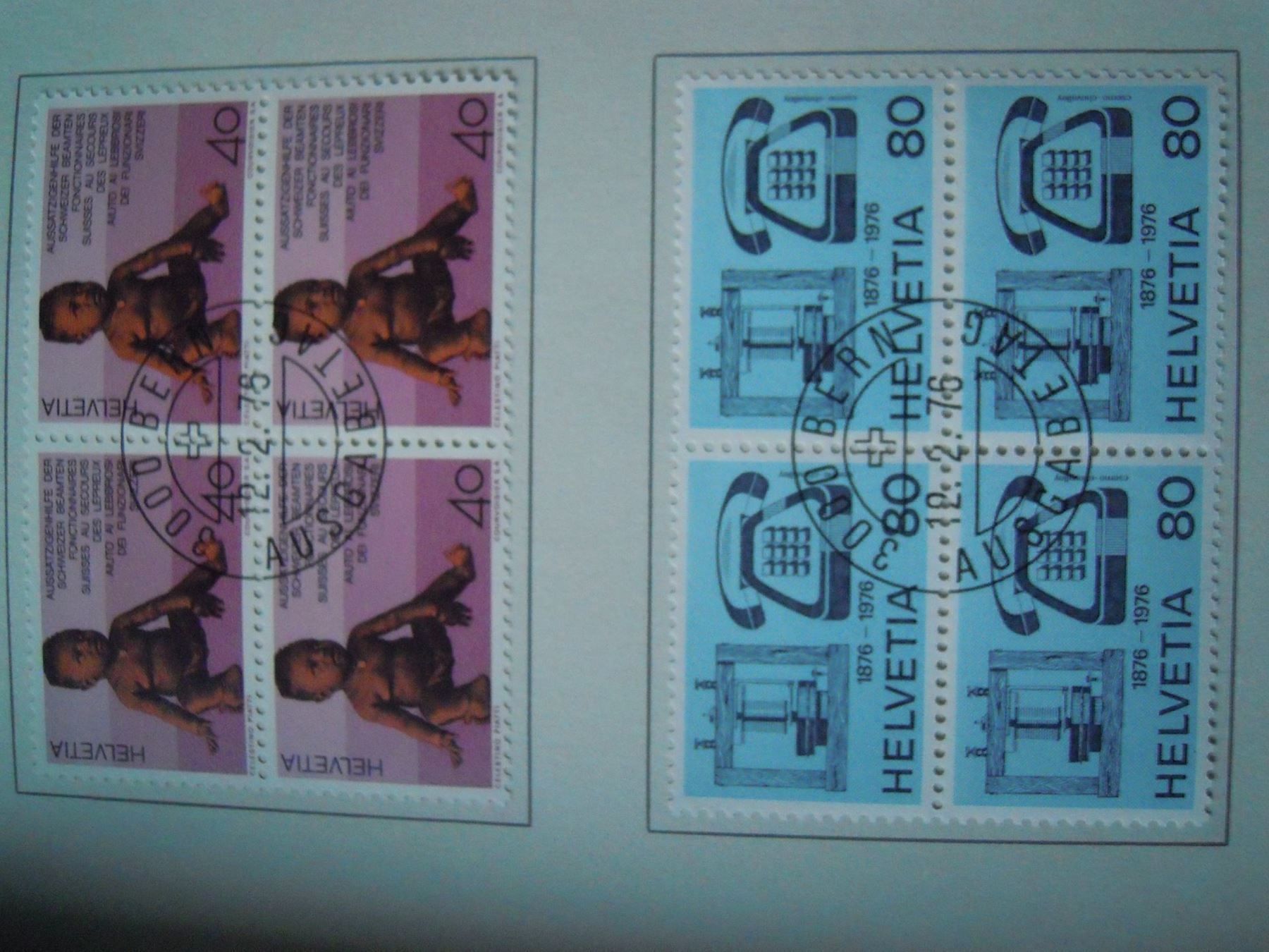 Tous les timbres: 1976, Jahresausgabe PTT – Neuf (Voir description) à Muri b. Bern par Ricardoverkauf 4