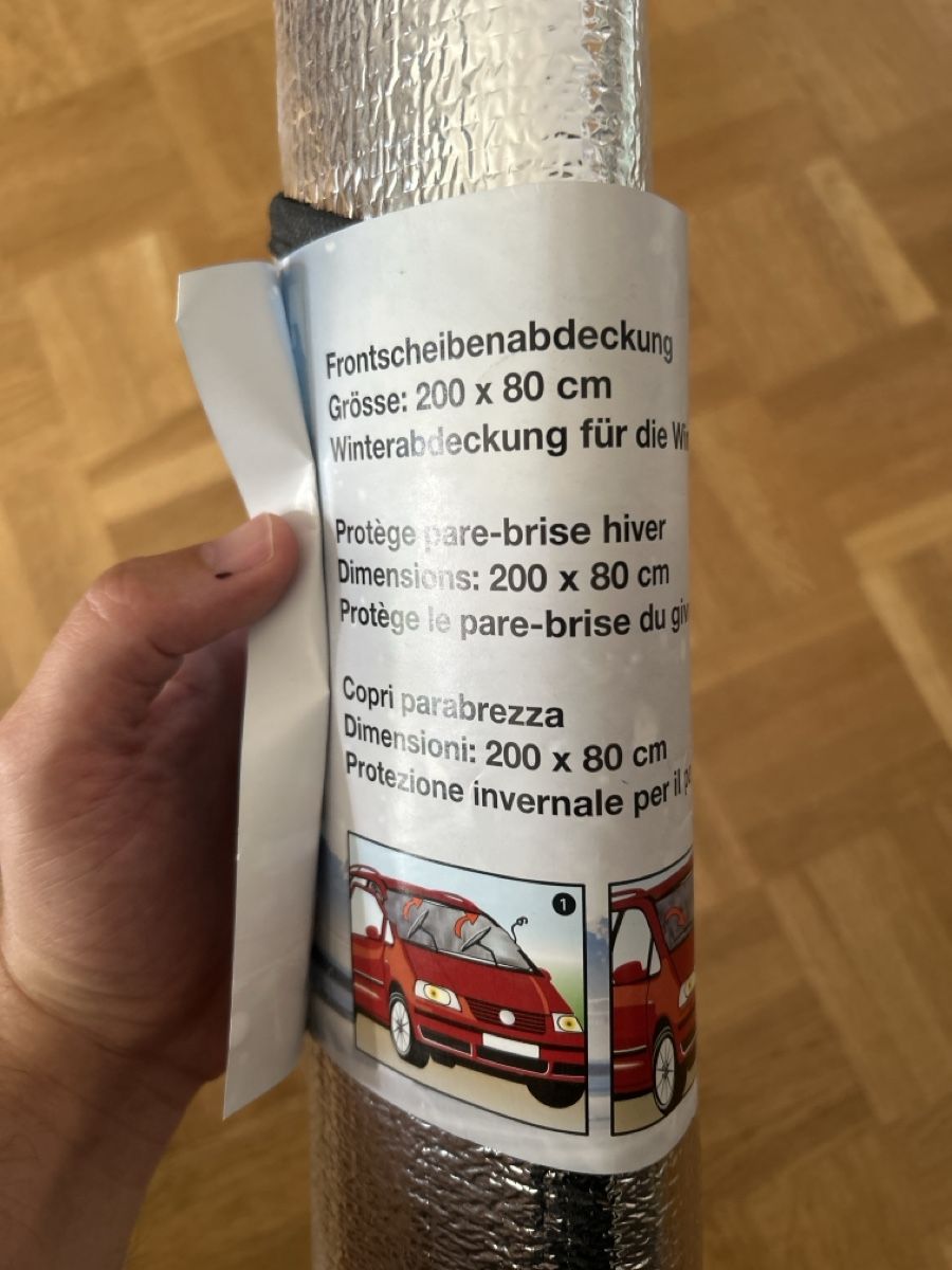 Sonnenschirme: Frontscheibenabdeckung 200x80 – Neu und originalverpackt aus Zürich von andreanick 1