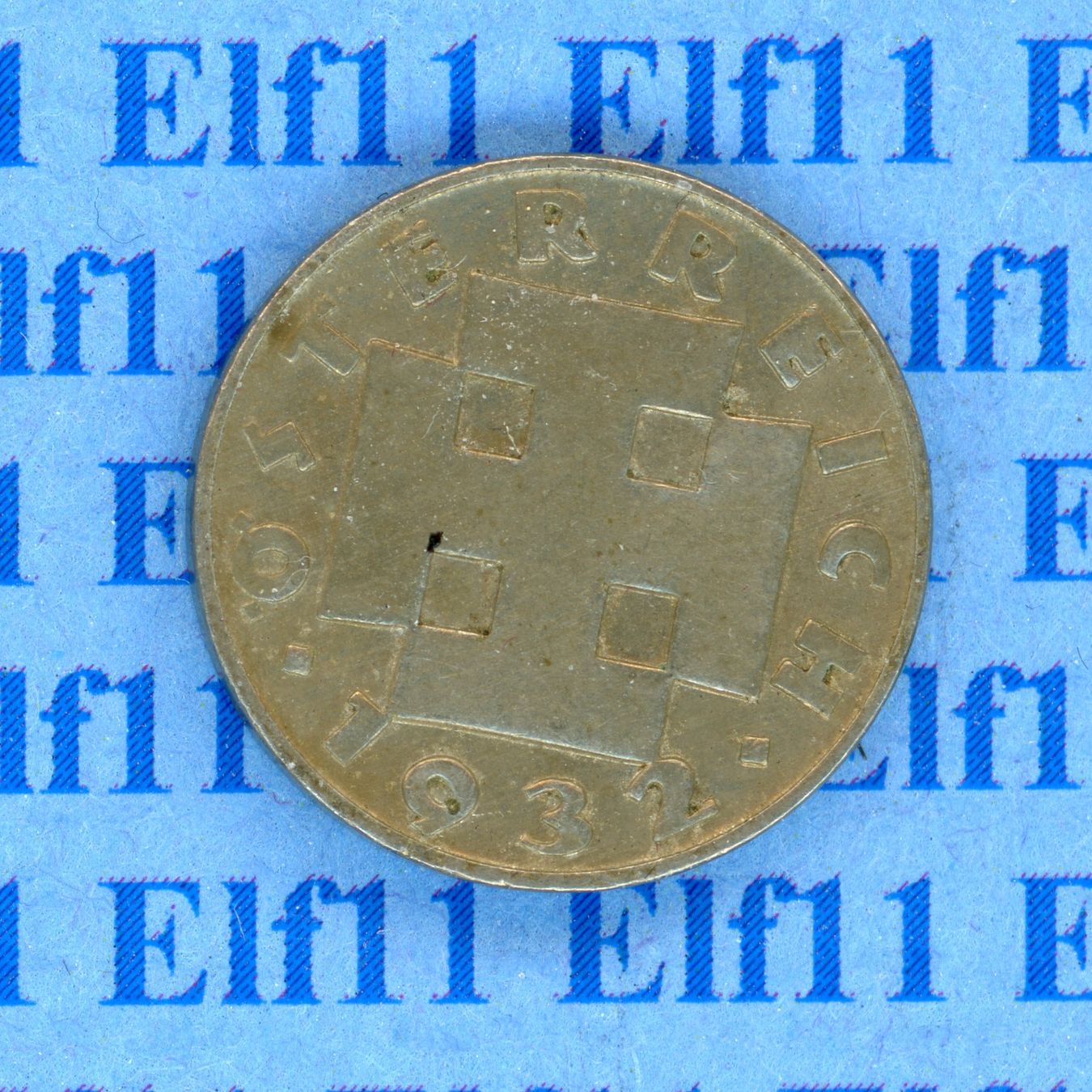 Tutti le monete: ATS___0.05 1932 ss-vz 5 Groschen – Usato da Widnau venduto da Elf11