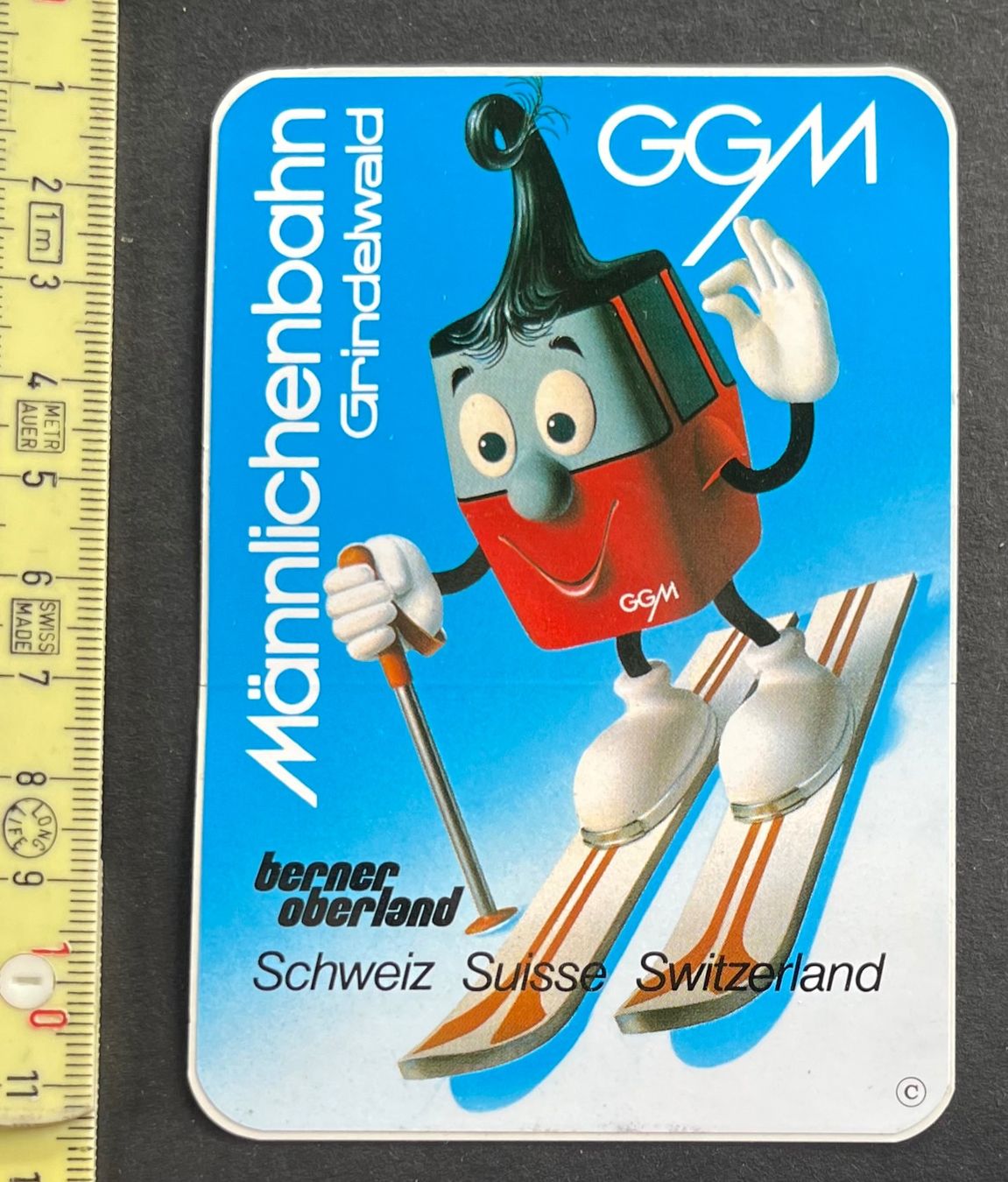 Sticker: Männlichenbahn Grindelwald / Aufkleber – Usato da Wabern venduto da DaxKarten-75