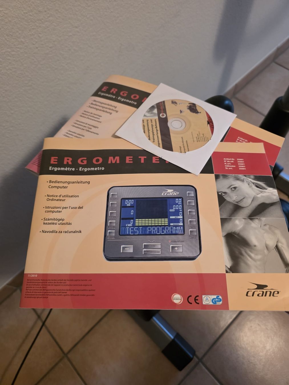 Hometrainer: Crane Ergo Ergometer Heimtrainer, Top Zustand. – Gebraucht aus Wettingen von Lg_zt2d 2