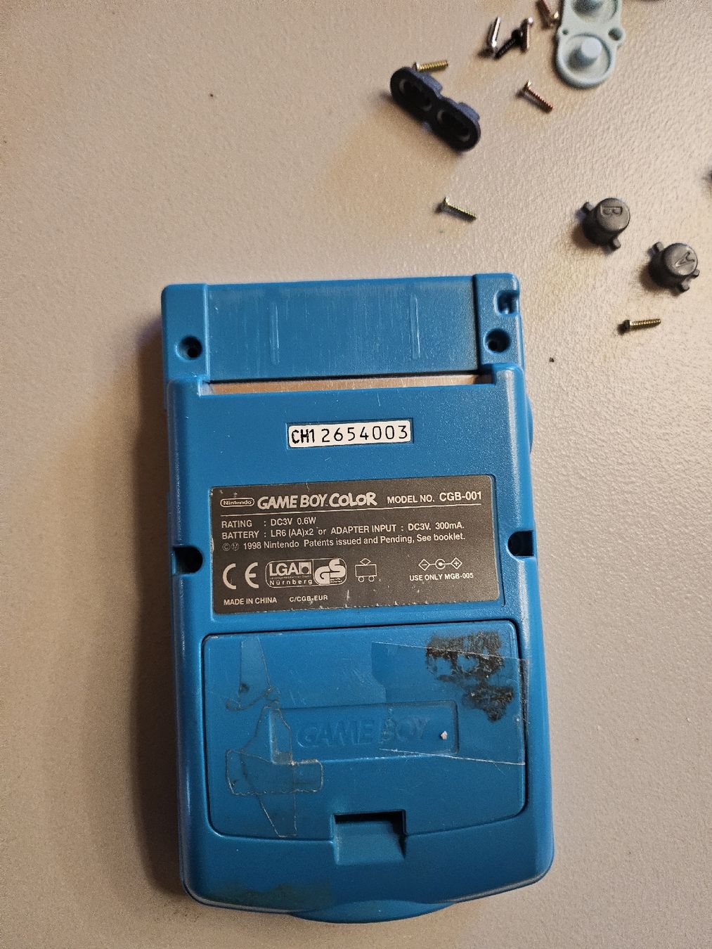 Nintendo Consoles: Original Gameboy Color Case  – Défectueux à St. Gallen par Cocos_Ricardo 4