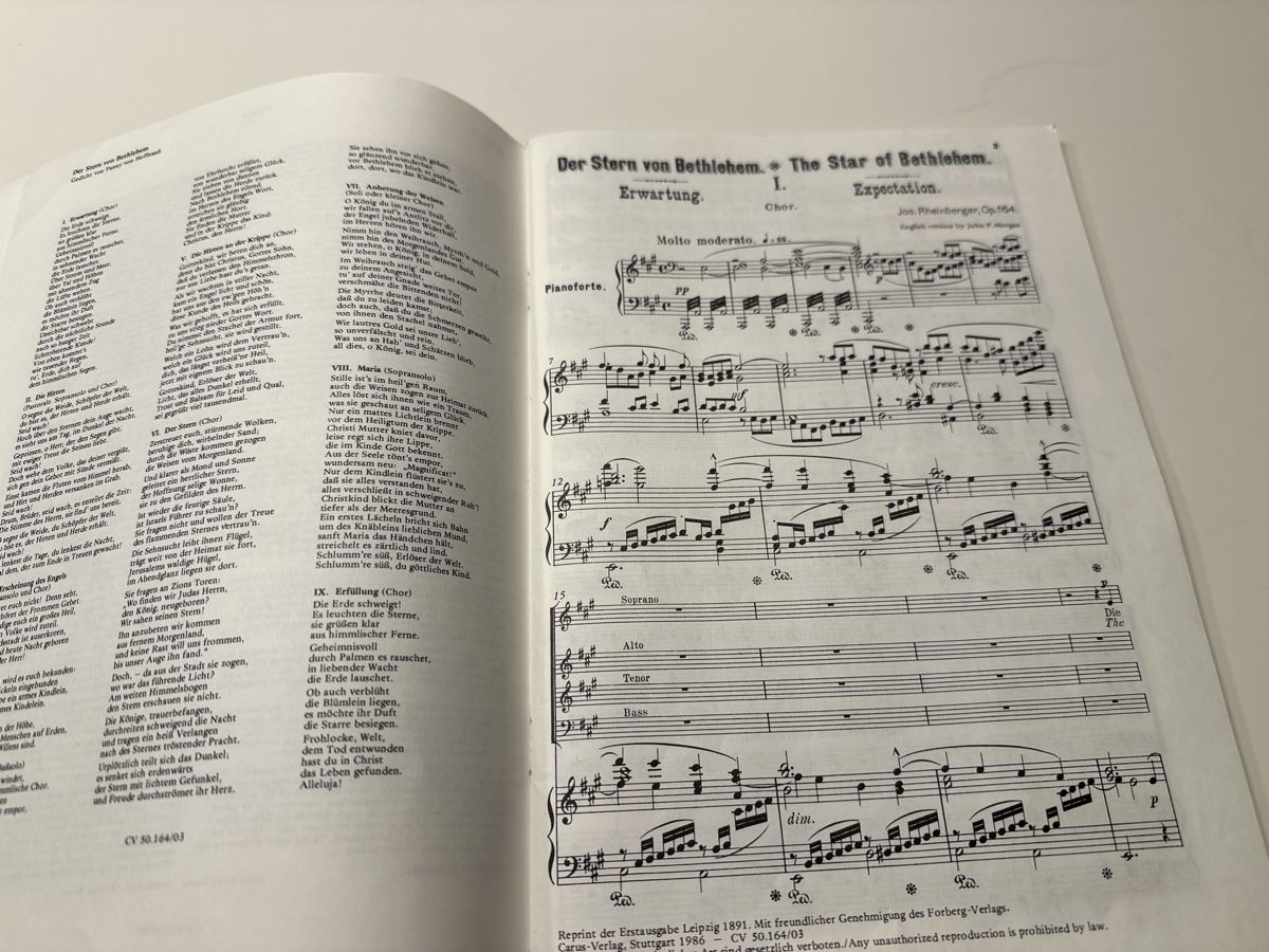 Libri: Der Stern von Bethlehem, Klavierauszug – Usato da Wald ZH venduto da Martin79 4