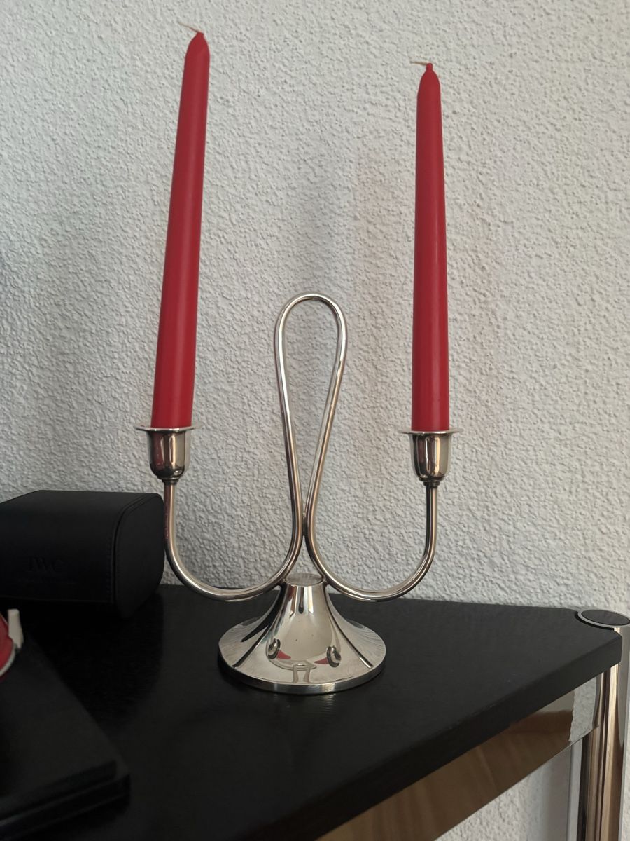 Kerzenständer: Kerzenständer aus Silber 202g – Gebraucht aus St. Gallen von roseatrack 1