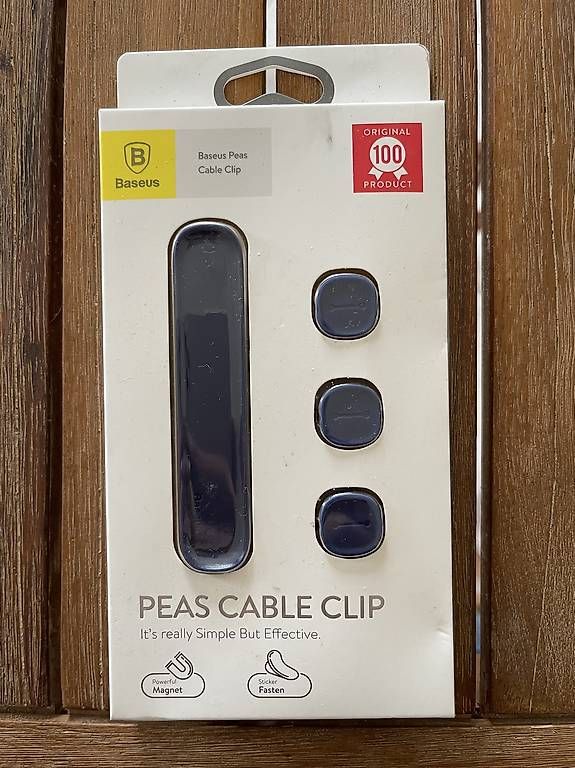 Cavi: Baseus peas cable clip  – Usato da Meierskappel venduto da suesle