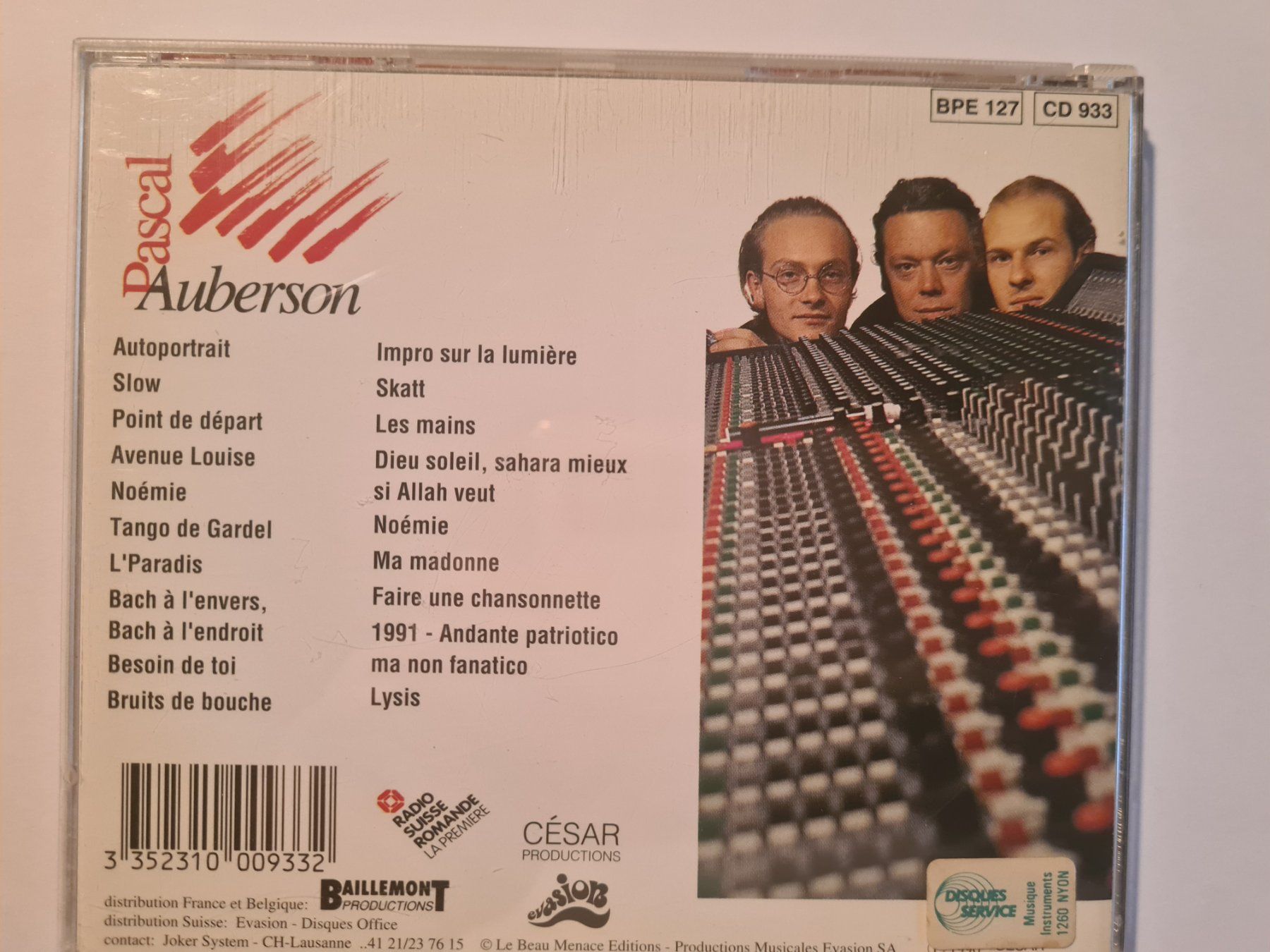 CD: Pascal Auberson "Mille Voci" – Usato da Nyon venduto da gss_7jsq 1