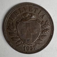 2 Rappen 1937 VZ
