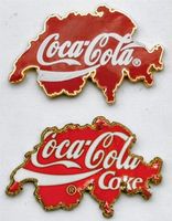 2 Coca-Cola Schweiz - Pins