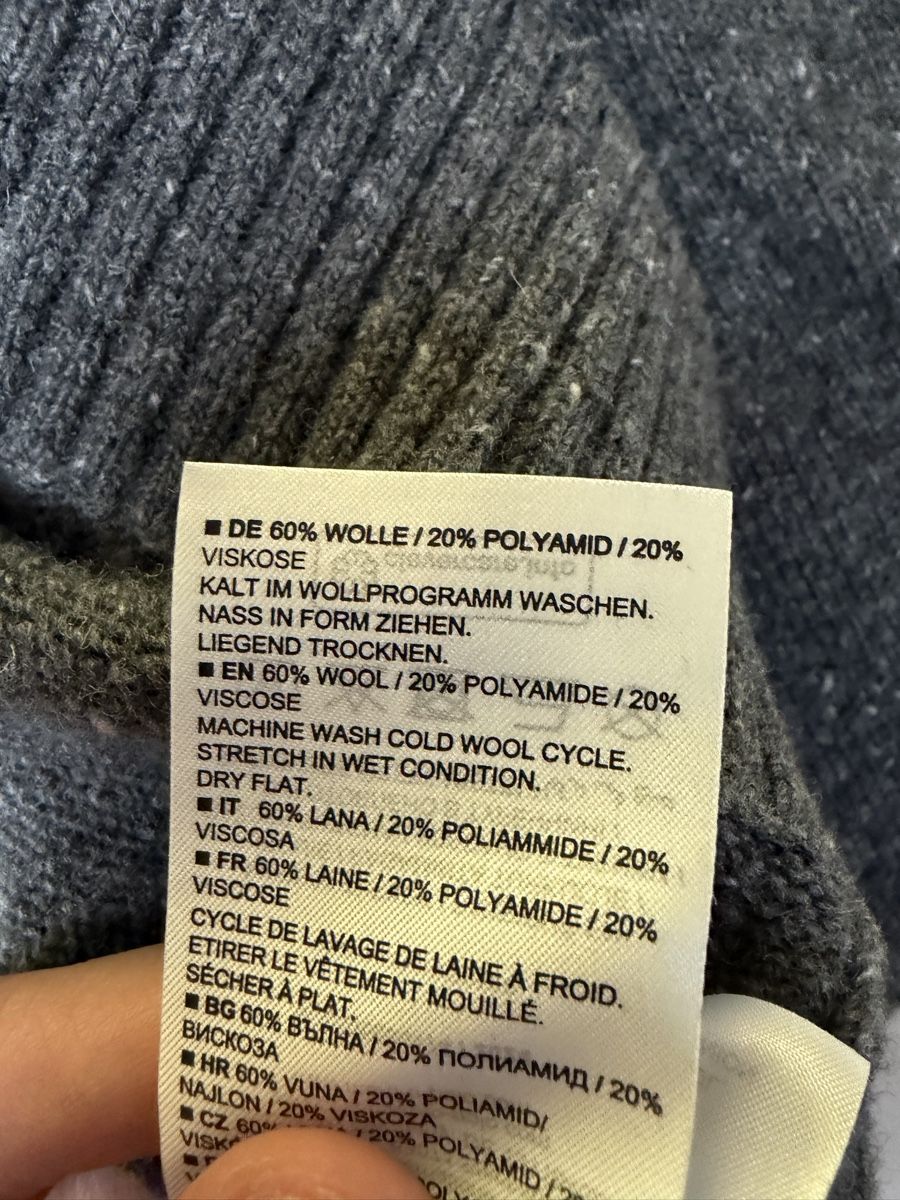 Maglioni & Felpe: Marc O’Polo Wollpullover Grau Gr. L – Usato da Zürich venduto da jak_89nh 3