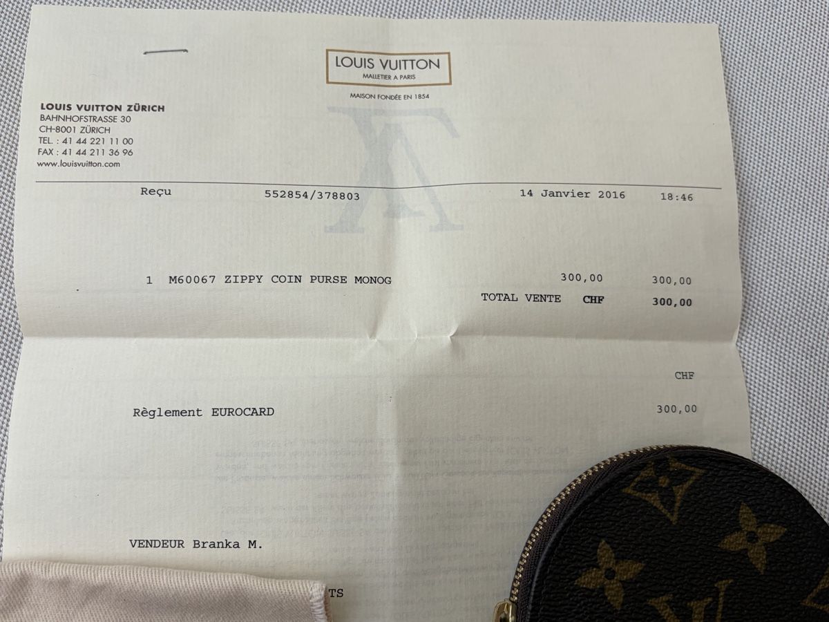 Louis Vuitton Portefeuilles: Louis Vuitton Zippy Coin Purse Mon. – D'occasion à Möhlin par seerose6 7