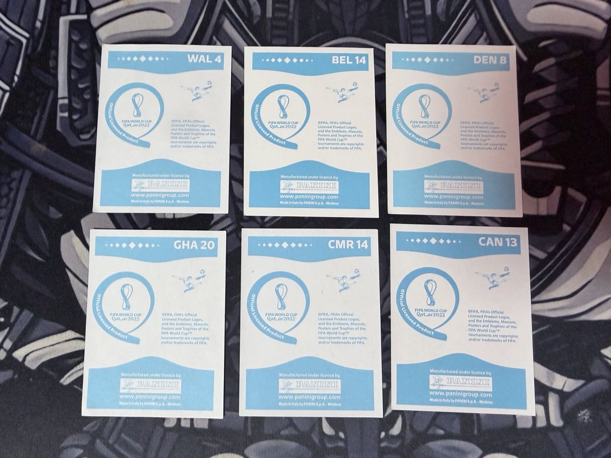 Panini Carte collezionabili: Lot 6 panini FWC 2022 – Nuovo (secondo la descrizione) da Fribourg venduto da Tonachi-shop 1