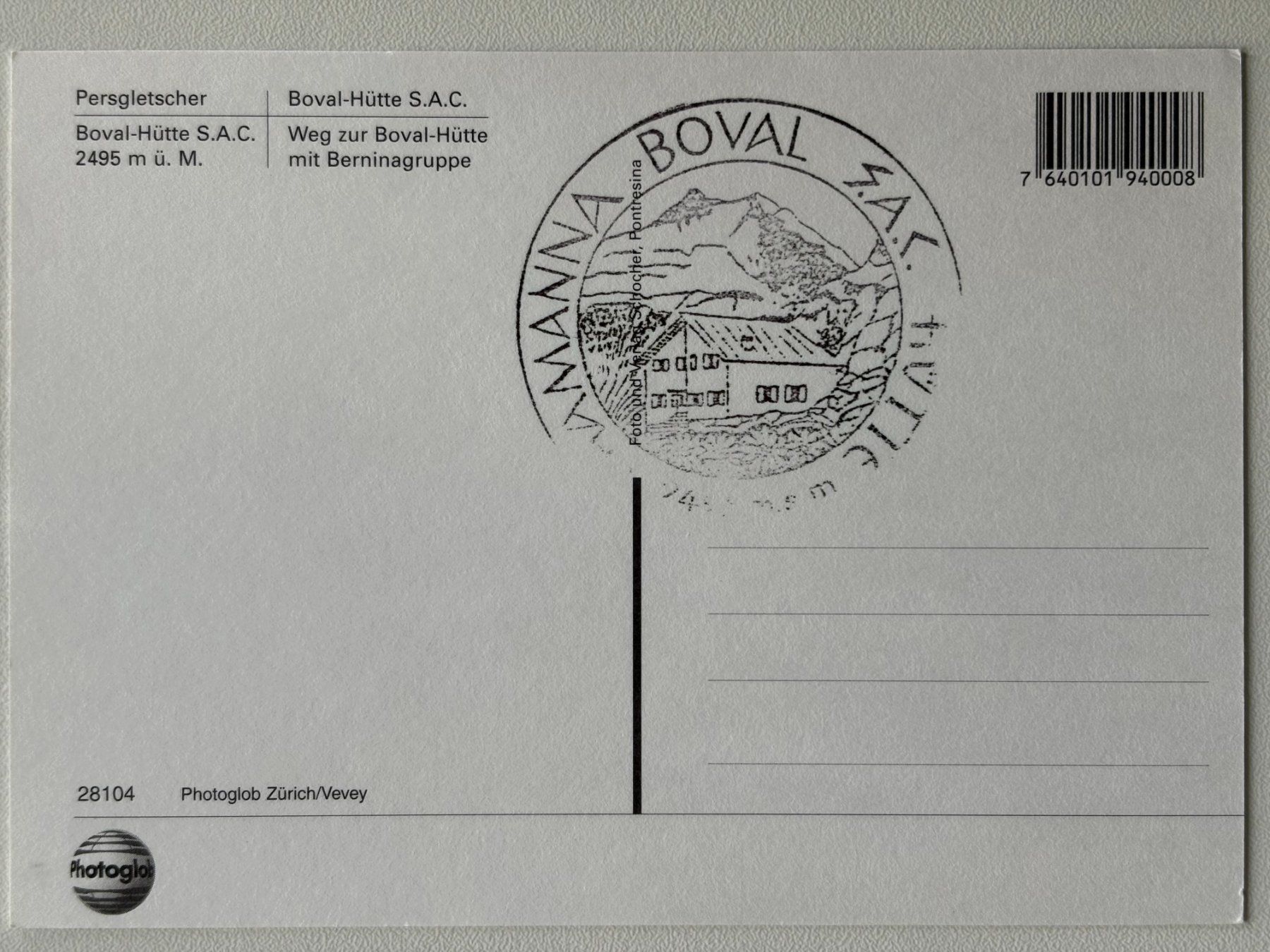 Cartoline postali: Postkarten Ansichtskarten Kanton Graubünden (7 Postkarten) – Usato da Belp venduto da Peltola13 1