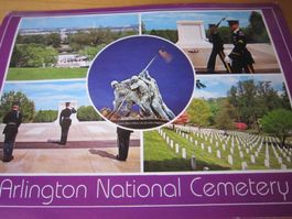 Schöne Postkarte Arlington National Cementary