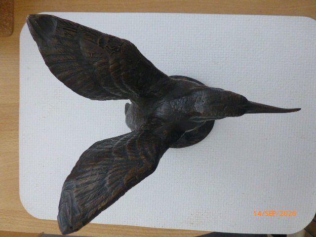Sculture & Statue: Vogel auf Baumstrunk aus Bronze. – Usato da Pratteln venduto da Emperial 5