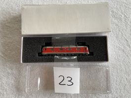 Spur Z Re 6/6 von SZL SBB