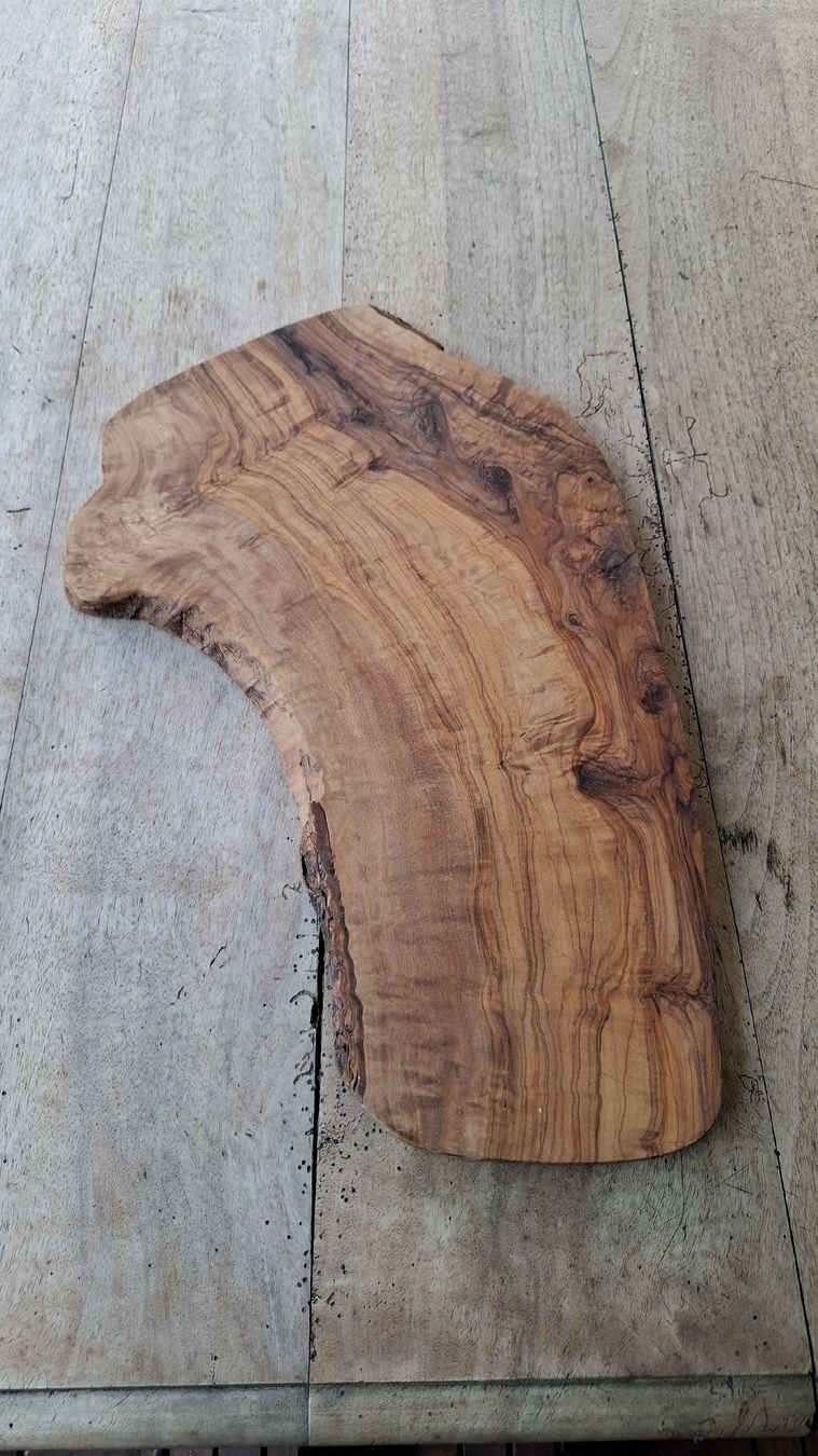 Articoli in legno: Olivenholz Apéroplatte – Usato da Zürich venduto da witike
