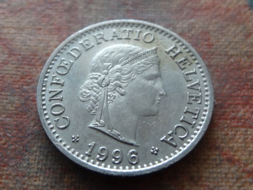 Tutti le monete: 10 Rp. 1996 – Usato da Romanel-sur-Lausanne venduto da Swift13