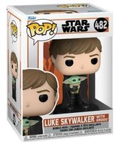 Funko Pop! 482 STAR WARS - Luke Skywalker mit Grogu (neu!)