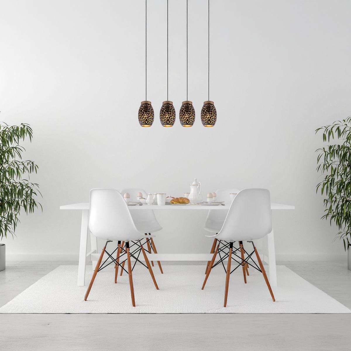 Lampadari & plafoniere: Pendelleuchte, 4 Strahler, 90 cm x 15 cm – Nuovo (secondo la descrizione) da Kreuzlingen venduto da Smart-Light